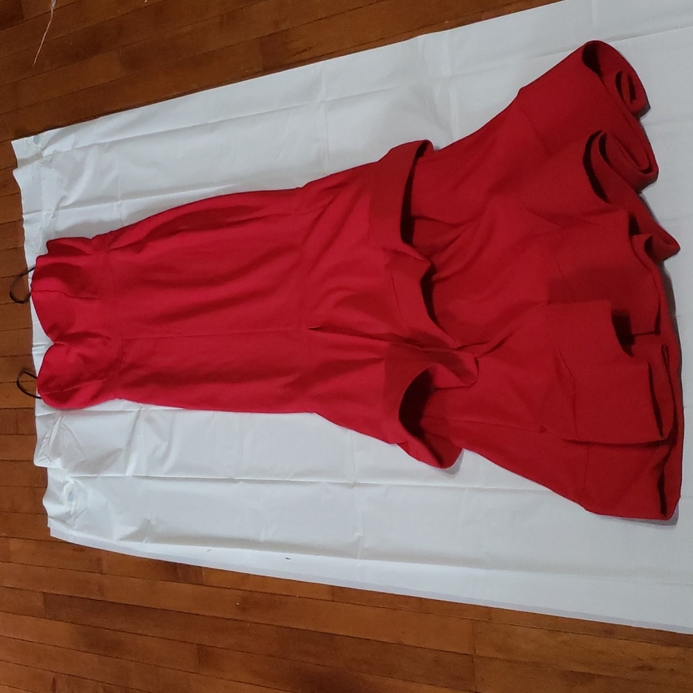 Fashion Nova red dress